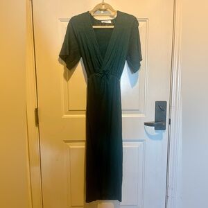 Elegant Dark Green Women's Dress